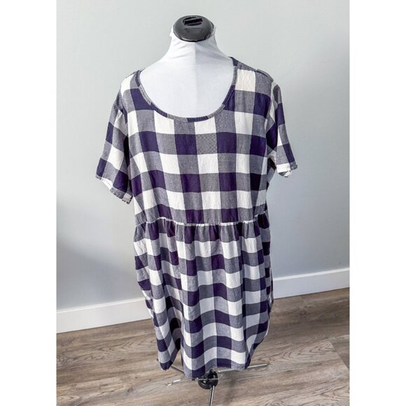 Evy's Tree The Joanne Navy Plaid Dress - Picture 4 of 10